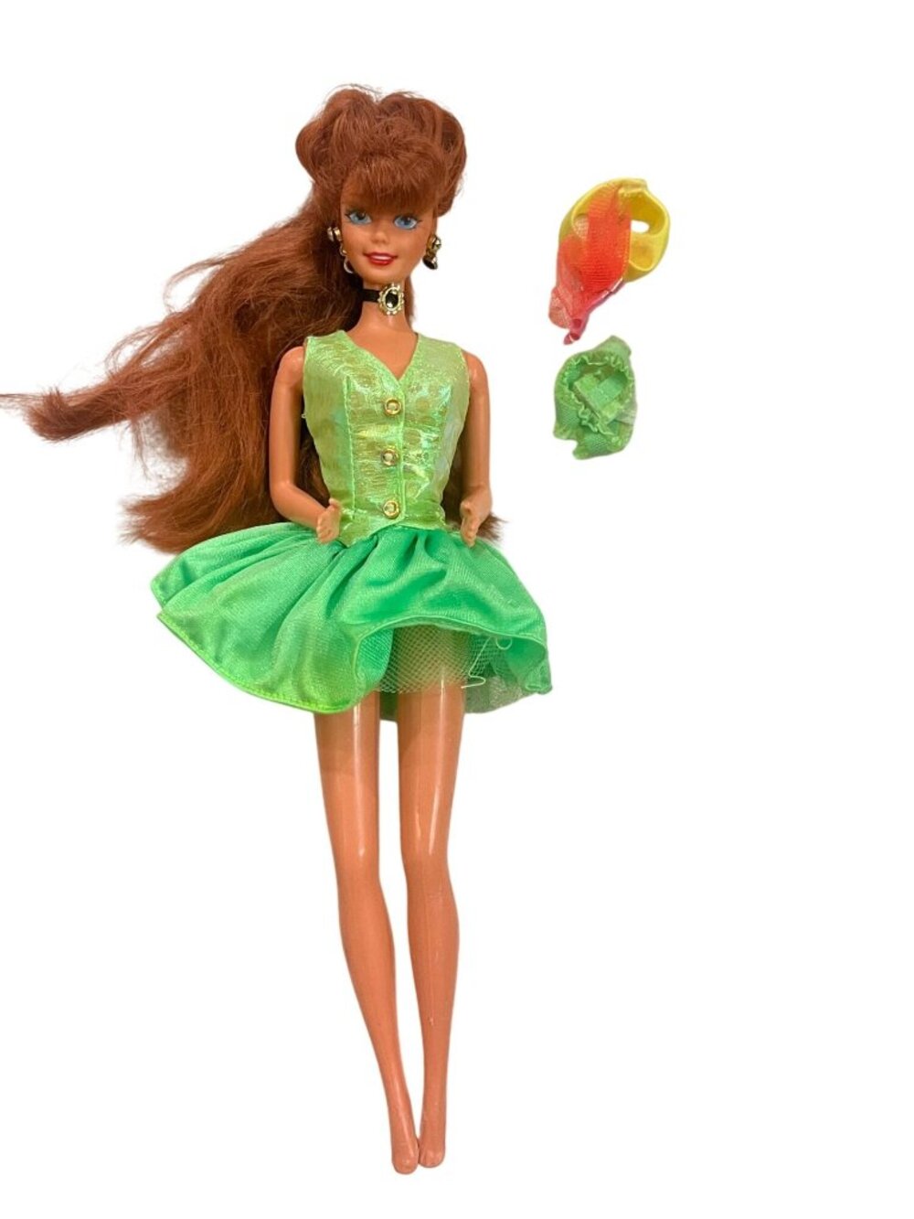 Vintage 1994 Cut and Style Barbie Redhead #12644